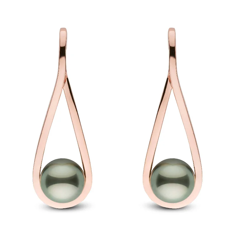 Cradle Collection Tahitian Pearl Earrings