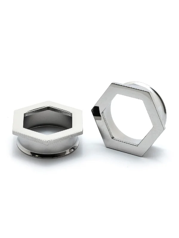 Hexagon Double Flared Steel Tunnels