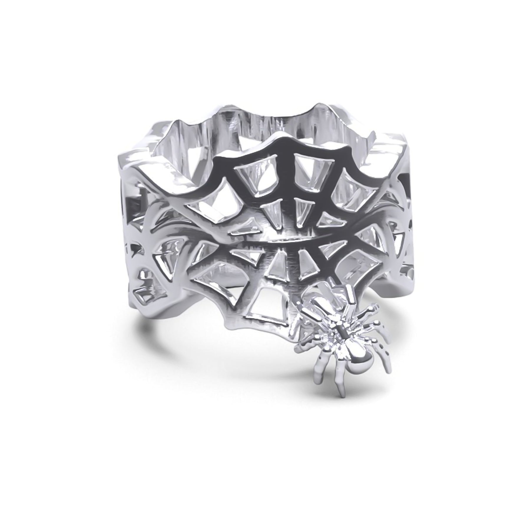 SPIDER WEB RING