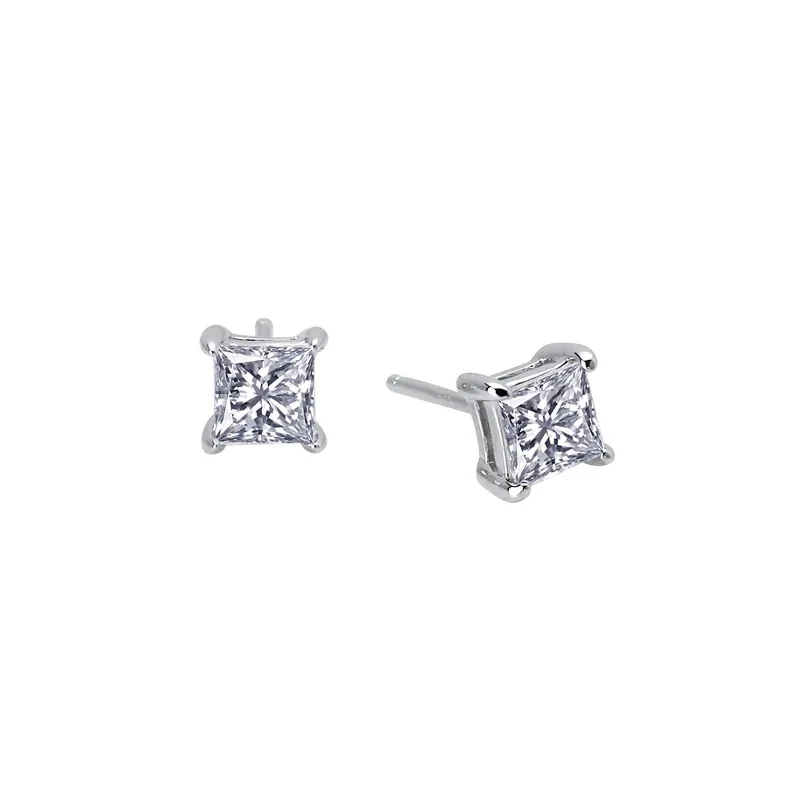 1 CTW Solitaire Stud Earrings