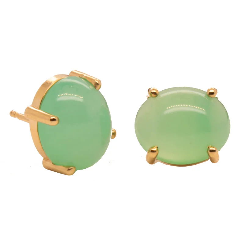 Chrysoprase Earrings