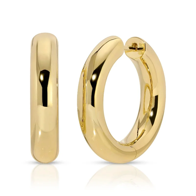 Anita Ko 18K Yellow Gold Cosmo Hoop Earrings