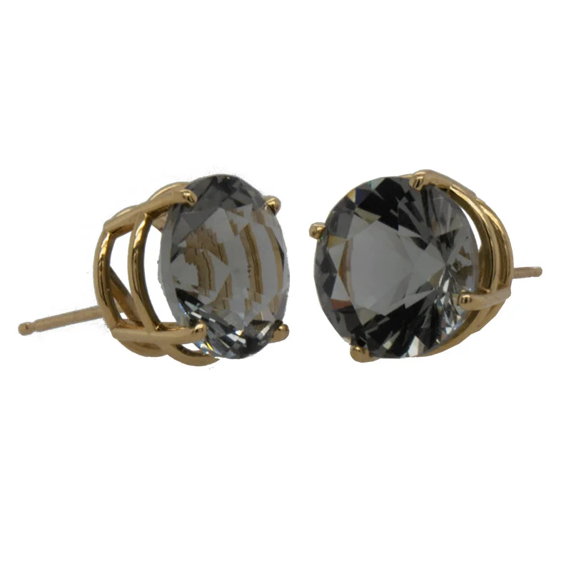 Televite Basket Stud Earrings - Gail Kowalski Owned Earrings