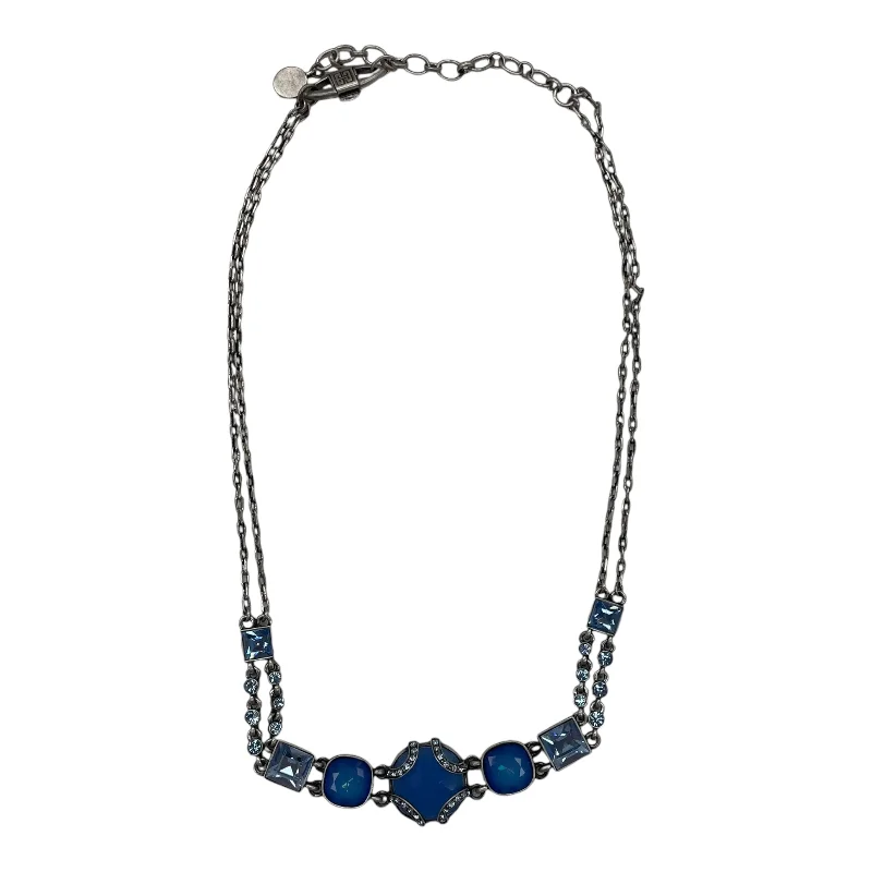 Necklace Choker & Collar By Cmb In Blue