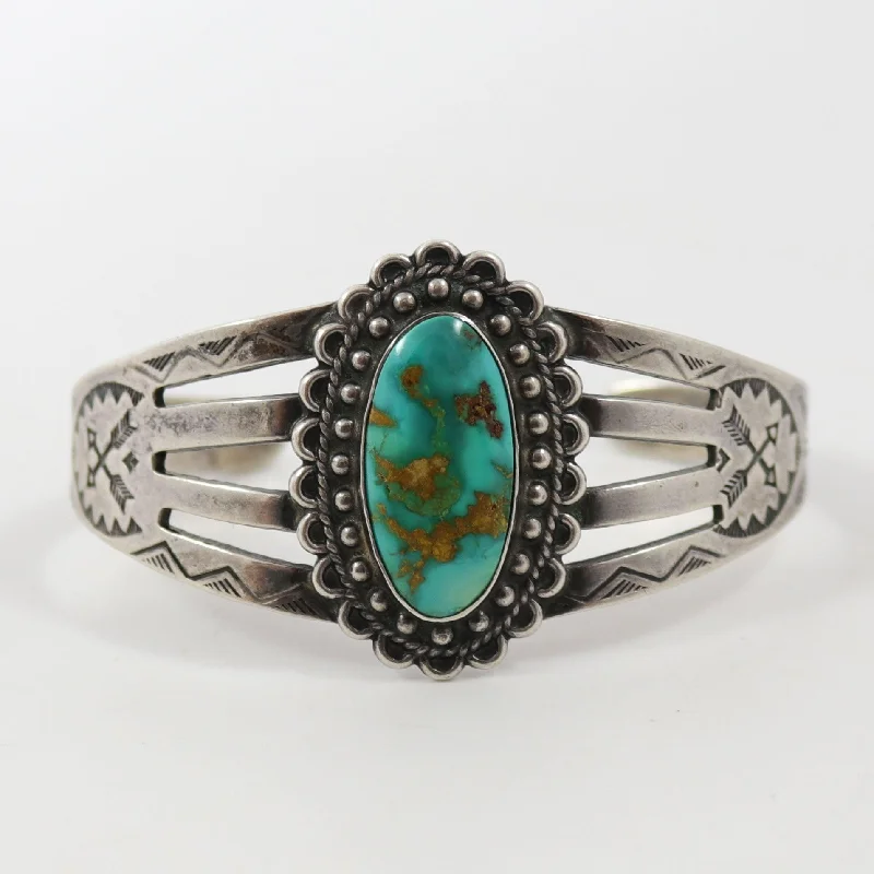 1940s Turquoise Fred Harvey Cuff