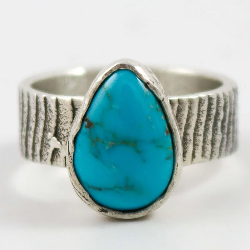 Blue Gem Turquoise Ring