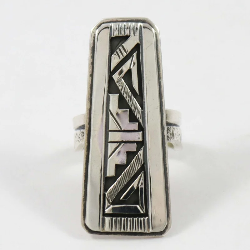 Silver Overlay Ring