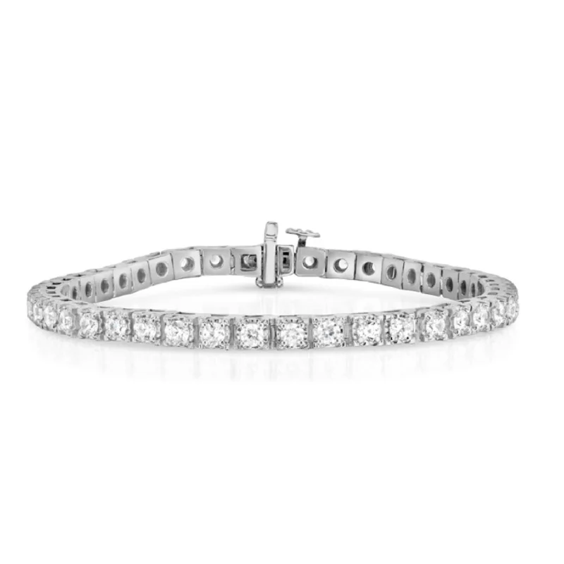 1 CTW Diamond 7-inch Tennis Bracelet in 10KT White Gold